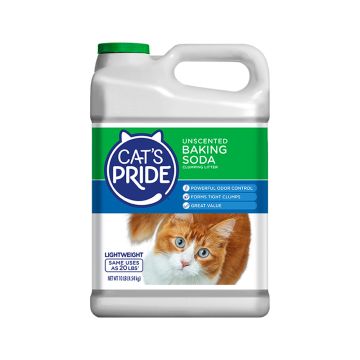 Cat's Pride Unscented Baking Soda Lightweight Clumping Cat Litter - 4.54 Kg