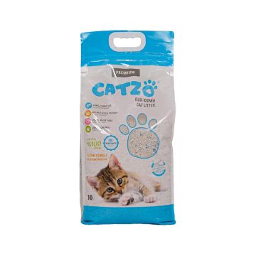 Catzo Bentonite Marseille Soap Scented Clumping Cat Litter - 10 L