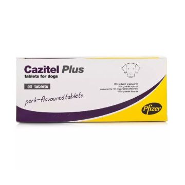Cazitel Plus Dewormer Tablets for Dogs - 50 g