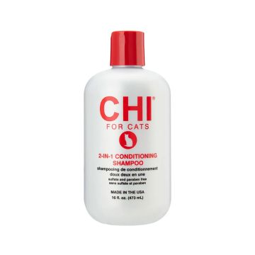CHI 2-in-1 Conditioning Shampoo for Cats, 473 ml