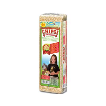 Chipsi Litter with Strawberry Scent, 1 Kg