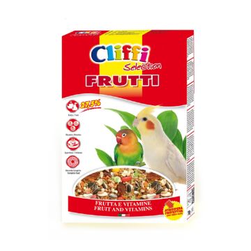 Cliffi Frutti Fruit & Vitamins for Parakeets, 700 g