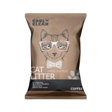Cool Clean Clumping Cat Litter - Coffee