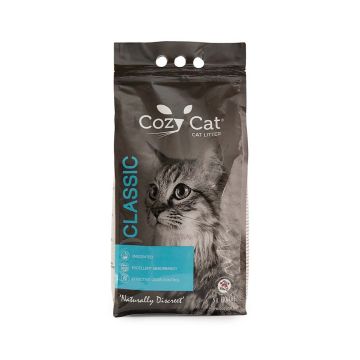 Cozy Cat Classic Baby Powder Scented Cat Litter, 10 Liters