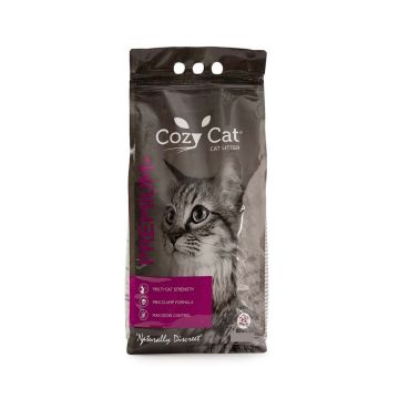 Cozy Cat Premium Plus Baby Powder Scented Cat Litter, 5 Liters