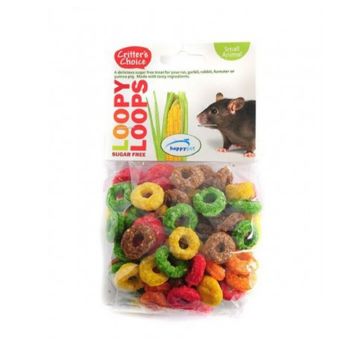 Critter's Choice Loopy Loops Small Animals Treat, 50 g