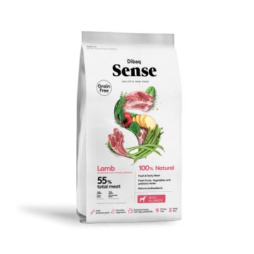 Dibaq Sense Grain Free with Lamb Adult Dry Dog Food