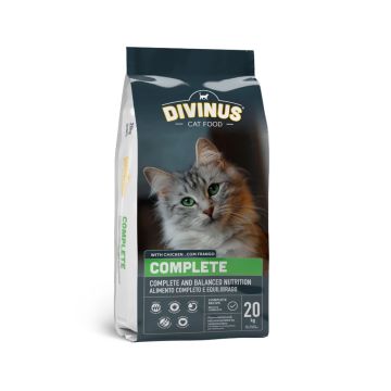 Divinus Complete with Chicken Dry Cat Food - 20 kg