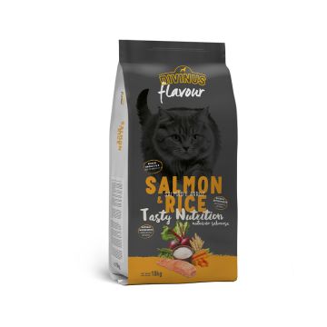 Divinus Flavour Salmon and Rice Dry Cat Food - 18 kg