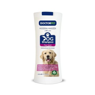 Doctor Pet Flax Seed Dog Shampoo - 400 ml