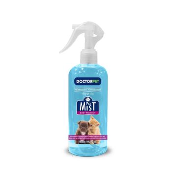 Doctor Pet Mist Baby Powder Fragrance Dog and Cat Shampoo - 400 ml