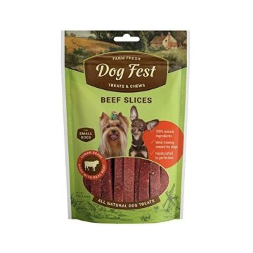 Dog Fest Beef Slices For Mini-Dogs - 55g