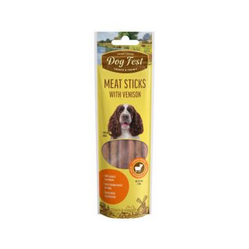 Dog Fest Meat Sticks With Venison Dog Treats - 45 g