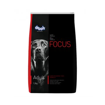 Drools Focus Adult All Breed Formula Dry Dog Food - 1.2 Kg