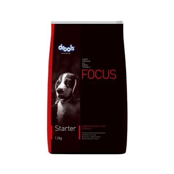 Drools Focus Starter All Breed Formula Dry Puppy Food - 1.2 Kg