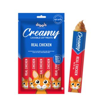 Drools Real Chicken Creamy Cat Treats - 75 g