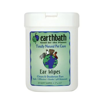 Earthbath Ear Wipes Fragrance 