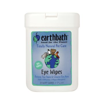 Earthbath Eye Wipes Hypoallergenic Fragrance