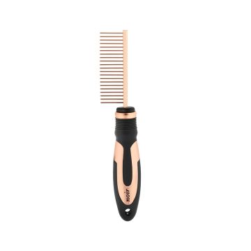 Ebi Noir One-Sided Detangling Comb  - 22 x 5 cm