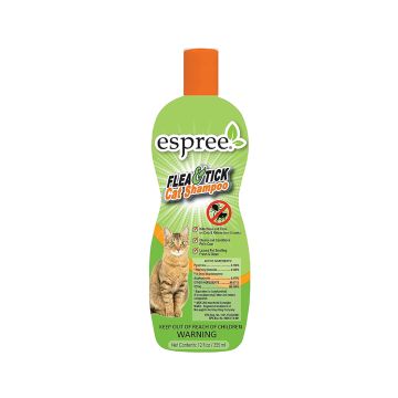 Espree Flea & Tick Shampoo for Cat - 12 oz