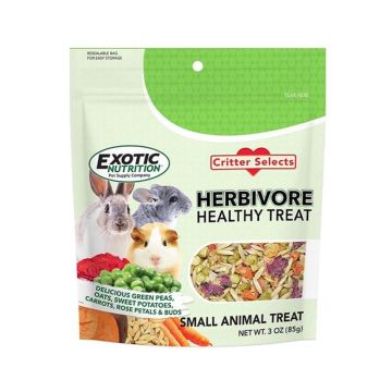 Exotic Nutrition Herbivore Healthy Treat - 3 oz