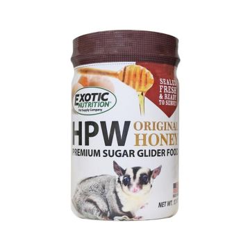 Exotic Nutrition HPW Original Honey Sugar Glider Food, 12 oz 