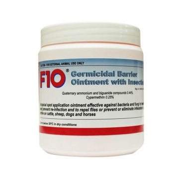 F10 Germicidal Barrier Ointment with Insecticide - 500 g