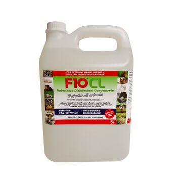 F10 CL Veterinary Disinfectant - 5L