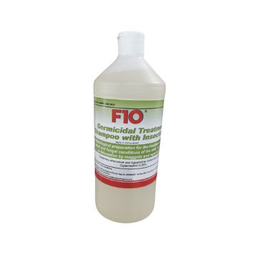 F10 Germicidal Treatment Shampoo with Insecticide - 1L