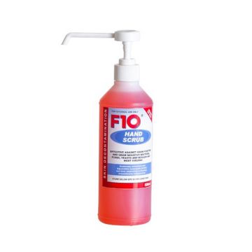 F10 Hand Scrub with Long Nozzle Pump - 500 ml