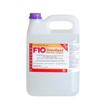 F10 Sterilant with Rust Inhibitor - 5L