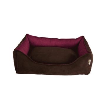 Fabotex Cuccia King Elite Pet Bed - Maroon - 80 x 60 cm