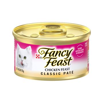 Fancy Feast Classic Pate Chicken Feast Canned Cat Food - 85 g - Pack of 24