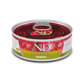 Farmina N&D Quinoa Urinary Canned Cat Food - 80 g - Pack of 24