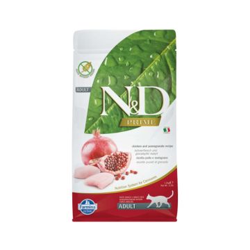Farmina N&D Grain Free Chicken & Pomegranate Adult Cat Food, 1.5 Kg