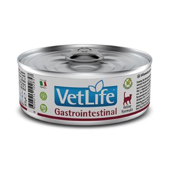 Farmina Vet Life Natural Diet Cat Gastrointestinal - 85g - Pack of 12
