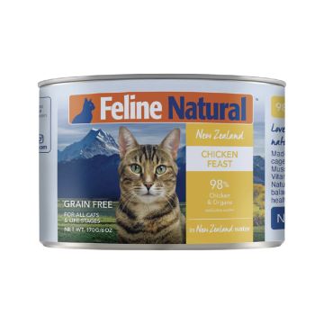 Feline Natural Chicken Feast Canned Cat Food - 170 g