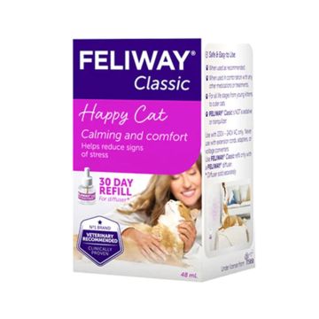 Feliway Classic Calming and Comfort 30-Day Refill - 48 ml