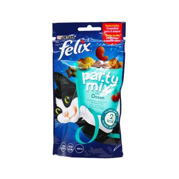 Felix Party Mix Ocean Mix Cat Treats - 60g