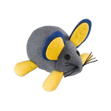 Ferplast Cloth Vibrating Mouse With Spring Cat Toy