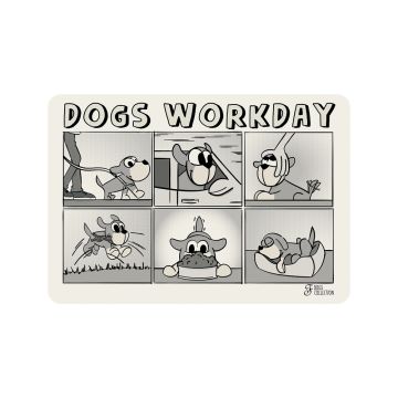 Ferribiella Workday Dogs Mat Placement - 43L x 30W cm
