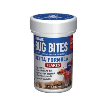 Fluval Bug Bites Betta Flakes - 18 g