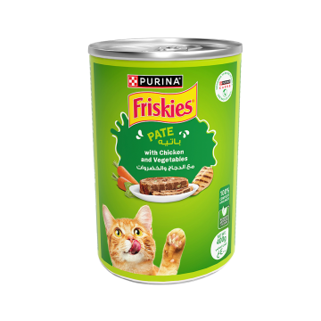 Friskies Chunkpound with Chicken and Vegetables Canned Cat Food - 400 g - Pack of 24