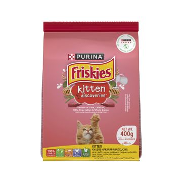 Friskies Kitten Discoveries Dry Kitten Food - 400 g