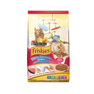 Friskies Kitten Discoveries Dry Kitten Food, 1.1 Kg
