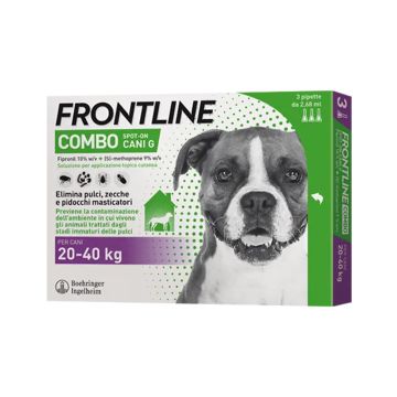 Frontline Combo Dog Large Breed - 20 to 40 kg