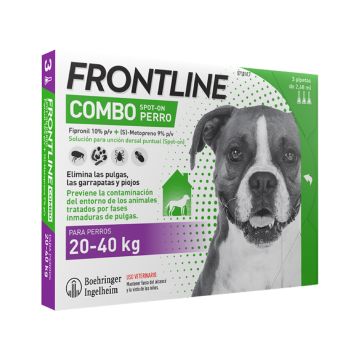 Frontline Combo Dog Large Breed - 20 to 40 kg