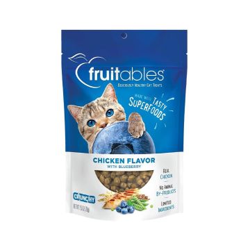 Fruitables Chicken Flavour with Blueberry Cat Treats - 2.5 oz