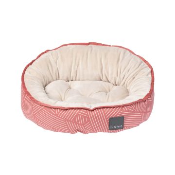 FuzzYard Thornbury Pet Reversible Bed - Brick Red