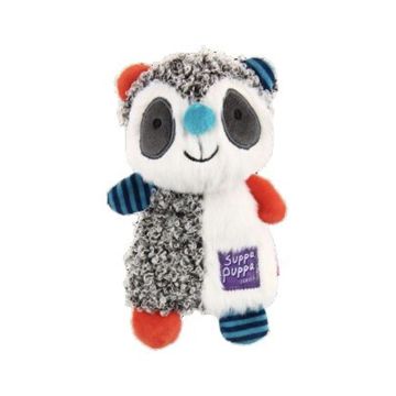 GiGwi Suppa Puppa Racoon with Squeaker Dog Plush Toy - Small